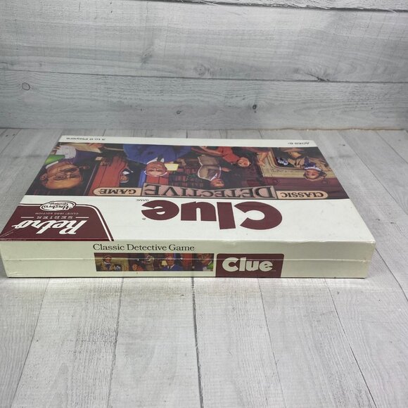 Hasbro RETRO SERIES 1986 CLUE Classic Detective Board Game 2014 NEW SEALED - Picture 5 of 15